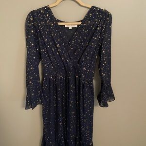 Glory of Love Star Printed Maxi Dress